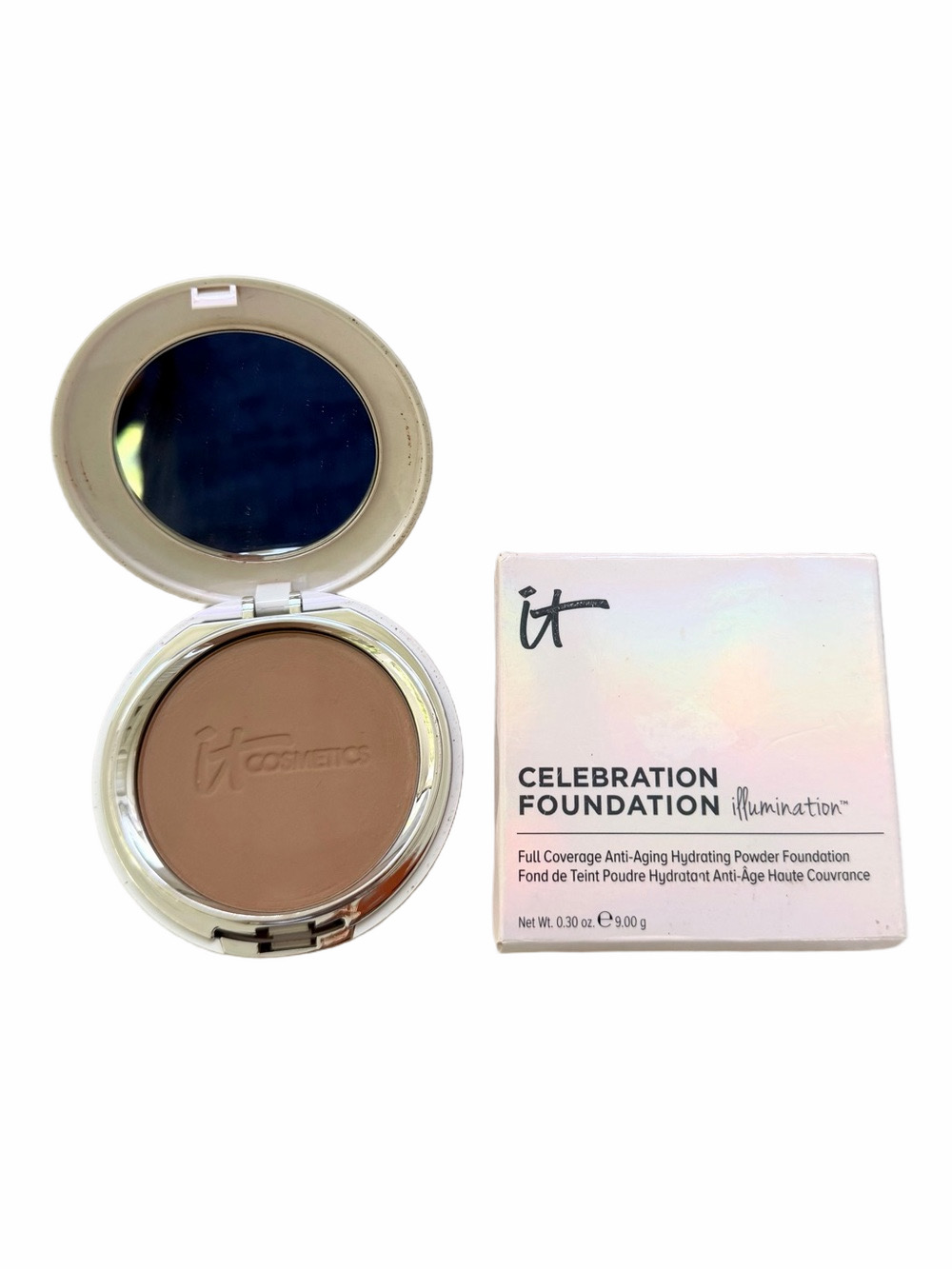 New IT Cosmetics Celebration Foundation Illumination Dark 30 oz Full Coverage